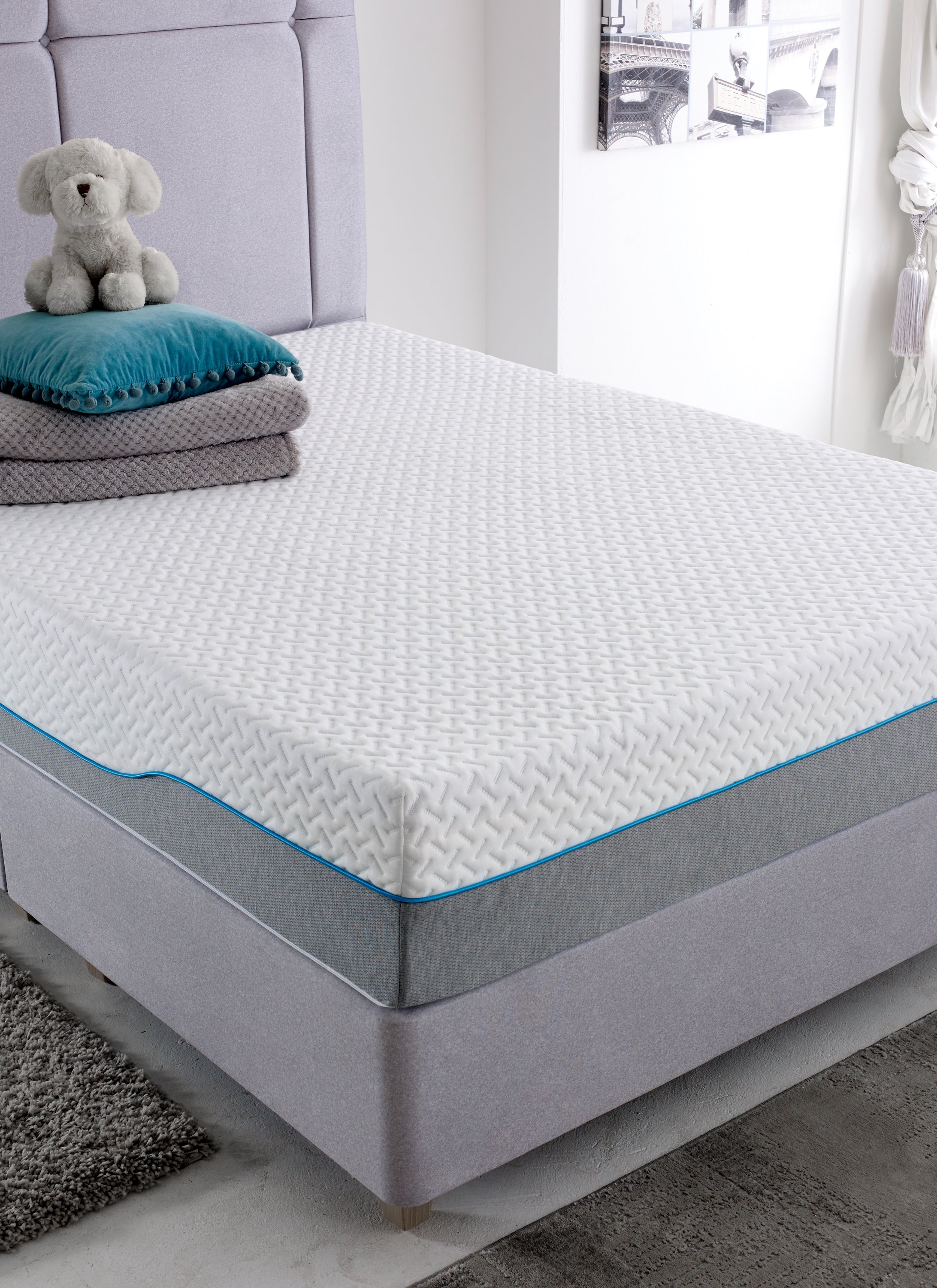 Ariel (3000) Hybrid Encapsulated Gel /Memory Foam Mattress