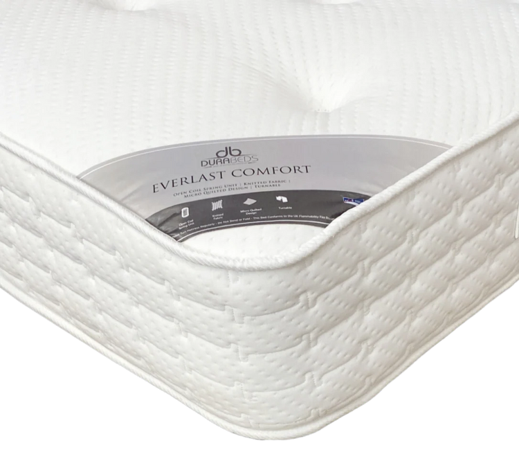 Dura Beds Everlast Comfort Backcare Mattress - Luxury Sleep
