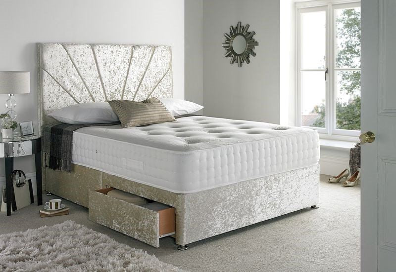 Bamboo Memory Pocket Sprung 1500 Divan - Eco Friendly