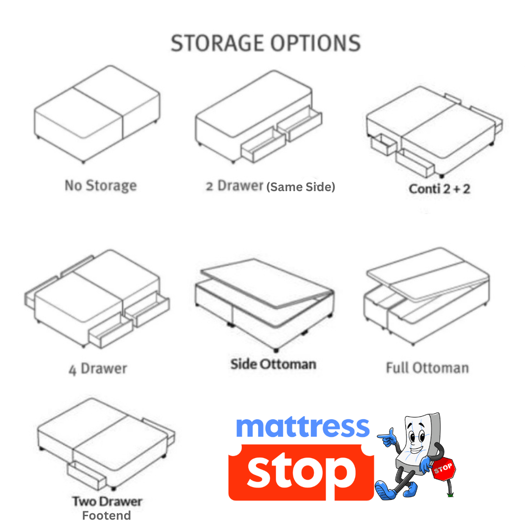 Giltedge Beds Pure Pocket Sprung Divan Set – Natural Comfort