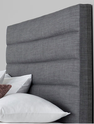 Premium Grey Ottoman Bed | Appleby TV Bed Solutions