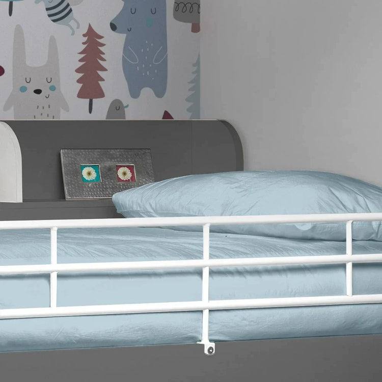 Domino Metal Kids Bunk Bed with Storage - Fun & Functional
